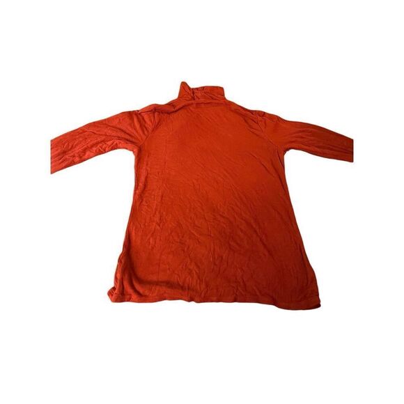 Michael Lauren Burnt Orange Turtleneck Size Medium - Picture 1 of 3